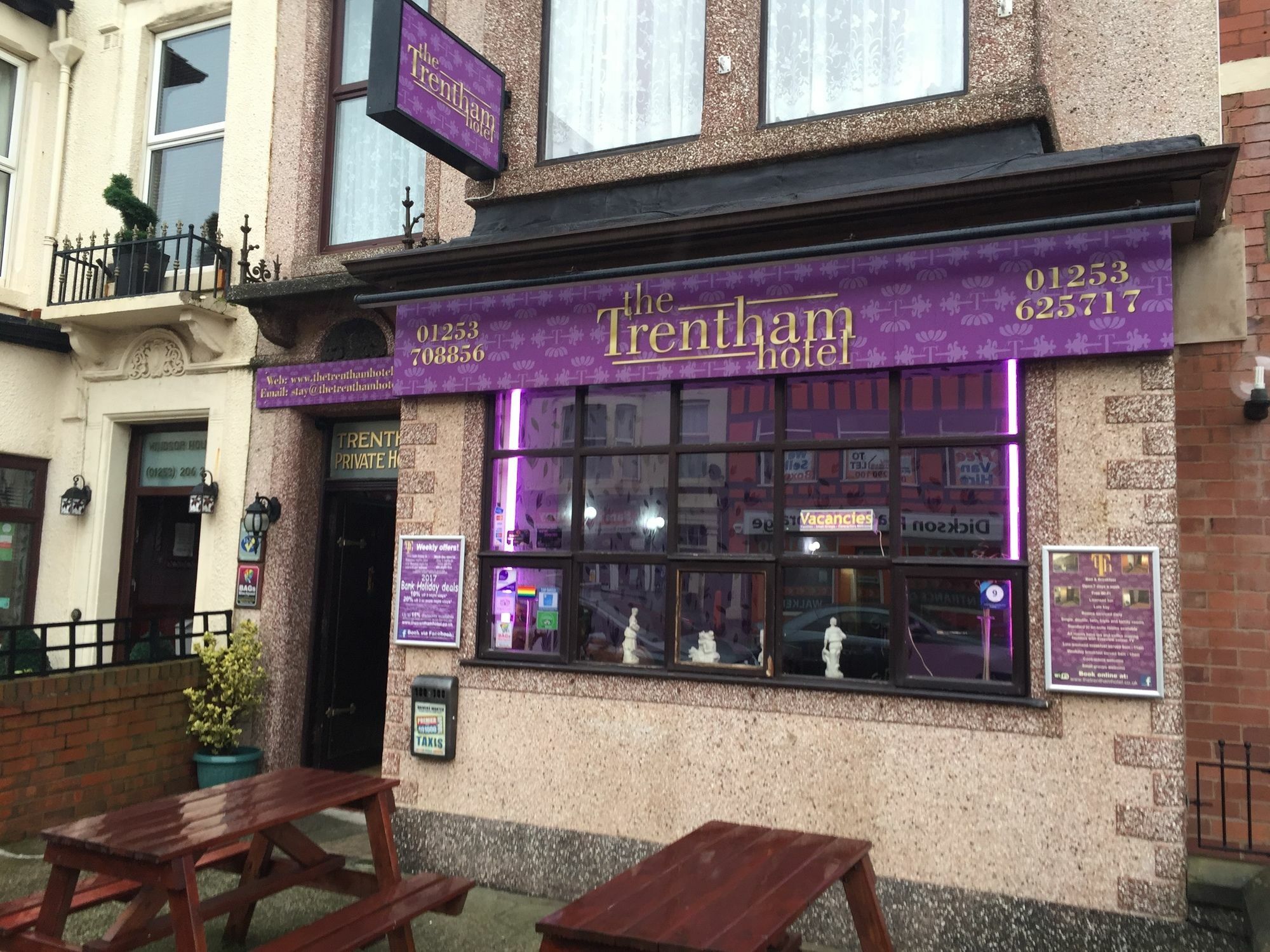 The Trentham Hotel แบล็คพูล ภายนอก รูปภาพ